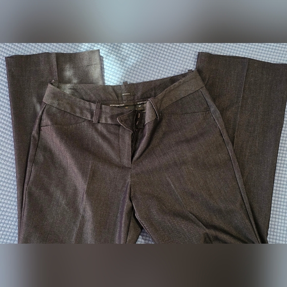 Worthington Pants - Worthington Women's Modern Fit Dark Gray Petite Trousers